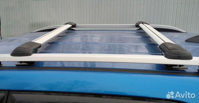 Багажник на рейлинги LUX Hunter L45-S алюминий