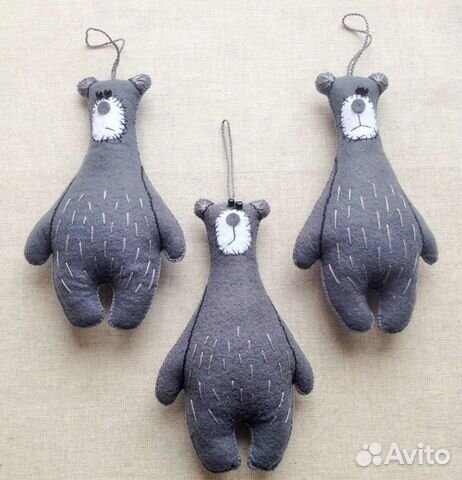 Игрушки из фетра