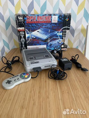 Super Nintendo 16 bit (Snes) Pal + 5 игр купить в Москве | Электроника ...