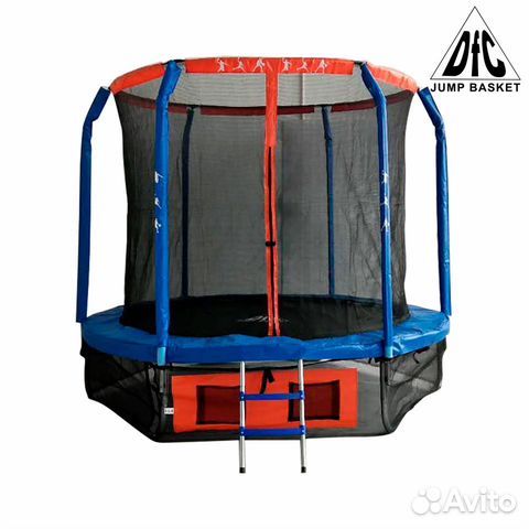 Батут DFC jump basket с сеткой 12FT-jbsk-B