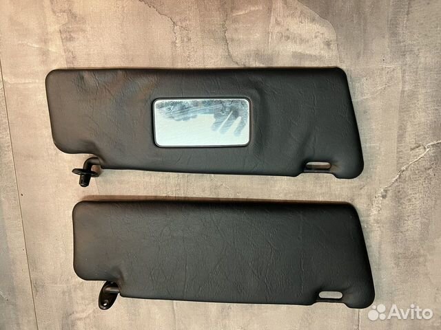 Козырьки солнцезащитные w124 черные