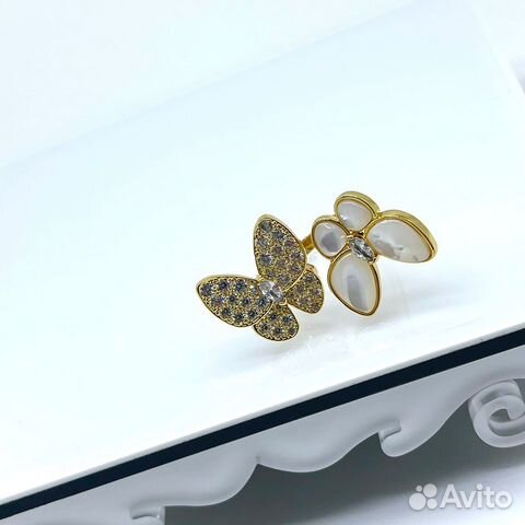 Кольцо Van cleef (безразмерное)