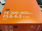 Sony FE 200-600mm f/5.6-6.3G OSS (SEL-200600G) рст объявление продам