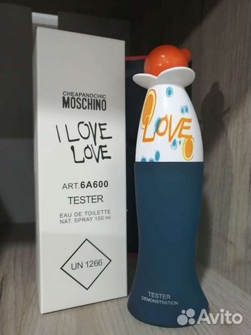 Туалетная вода тестер I love love