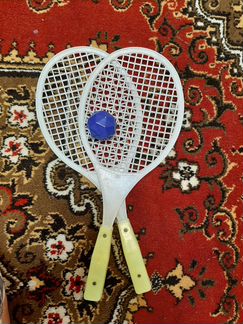 Детский теннис, бадминтон, пластиковый