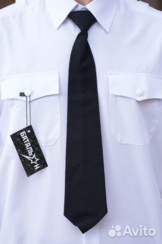 Галстук тёмно-синий