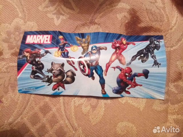 Киндер сюрприз марвел 2021-2022