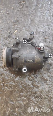 Компрессор кондиционера Мицубиси Лансер 10