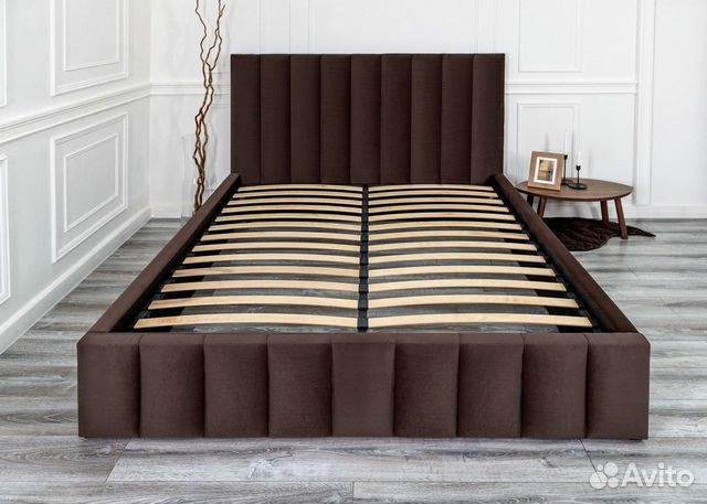 Кровать 140х200 шоколад Богема