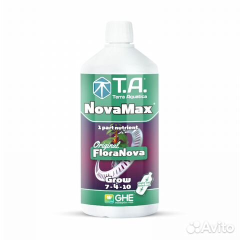Удобрение Flora NovaMax Grow Terra Aquatica GHE