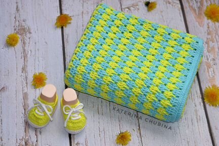 Яркий детский плед