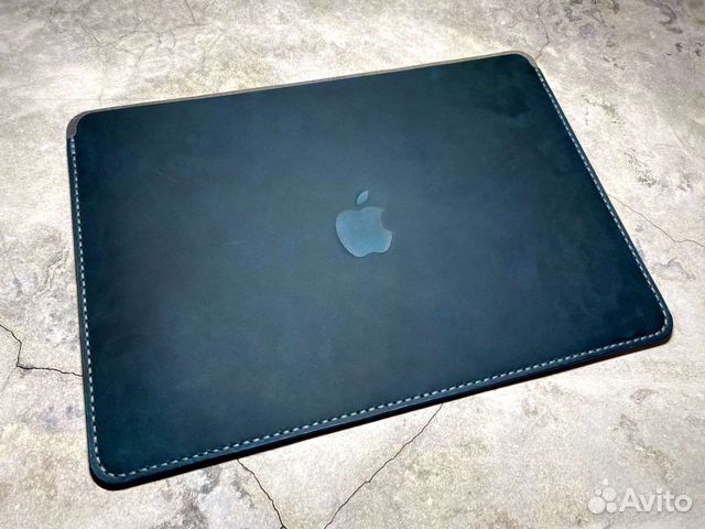 Кожаный чехол для macbook 13 air, 13 pro