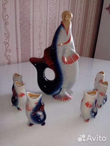 Графин штоф и рюмки