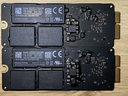 Apple SSD 1Tb оригинал для late 2013 - 2015