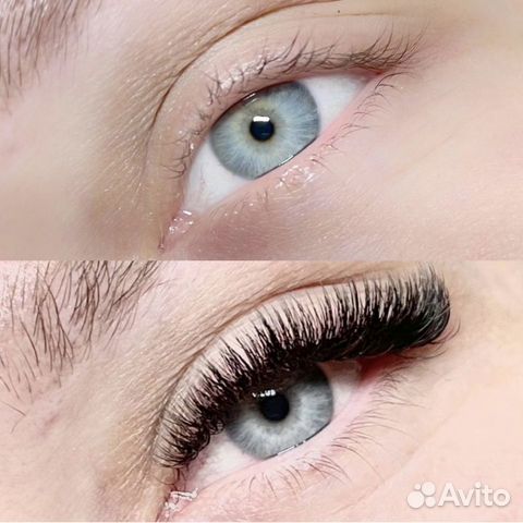 Наращивание ресниц с выездом на дом