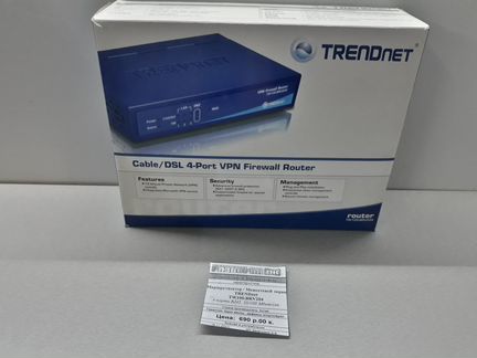 Роутер trendnet WT100-BRV204 с функциями VPN