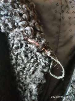 Полушубок из каракуля