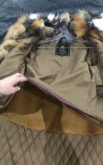 Парка с мехом лисы и кролика