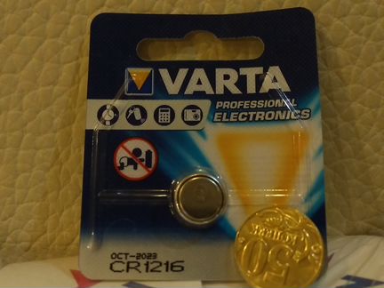 Batteries Varta CR1216 lithium 3V