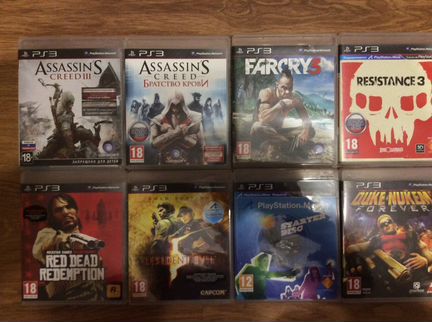 Игры Playstaton3 Red Dead Redemption, Assasins и т