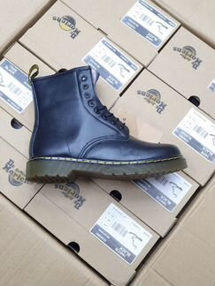 Ботинки Dr.Martens с мехом зимние доктор Мартинс