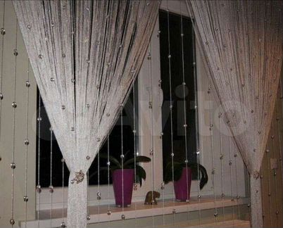 Шторы, тюль, кисея, нити