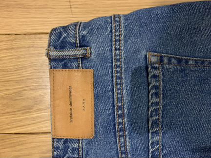 Джинсы zara mom fit
