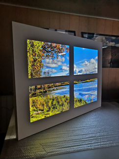 Световое фальш окно 1200х850