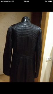 Кожаный плащ