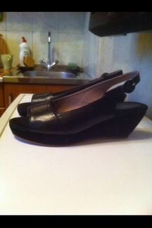 Босоножки из нат. кожи и замши,39 р