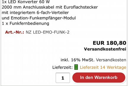 Блок питания с дистанционным управлением