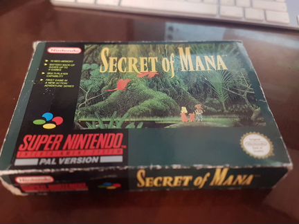 Snes Secret of mana Super Nintendo pal