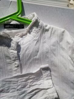 Платье рубашка кружевная