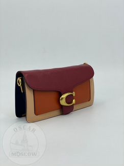 Новая Кожаная сумочка клатч через плечо Coach
