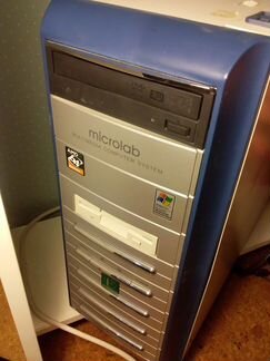 Системный блок+монитор+принтер