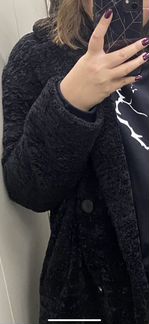 Плюшевое пальто Zara