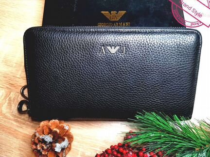 Мужское кожаное портмоне