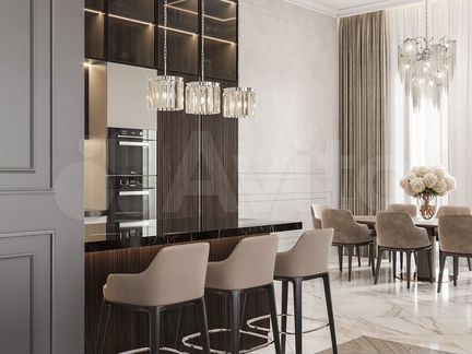 2-к квартира, 88 м², 6/17 эт.