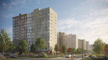 2-к квартира, 53.6 м², 10/12 эт.