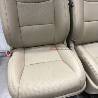 Кожаные сиденья Toyota Land Cruiser Prado 120