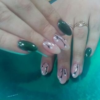 Маникюр, наращивание ногтей, шелак