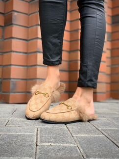 Мюли gucci Натурыльные Новые Все размеры