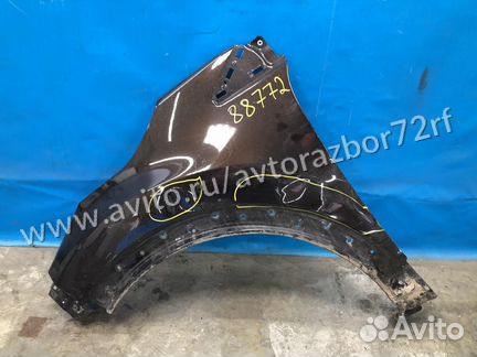 Крыло переднее левое Renault Kaptur 2016