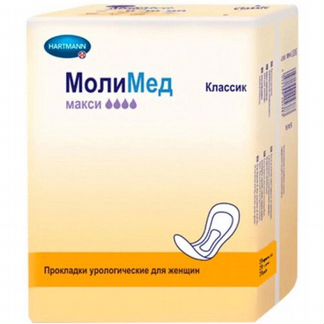 Прокладки урологические молимед макси