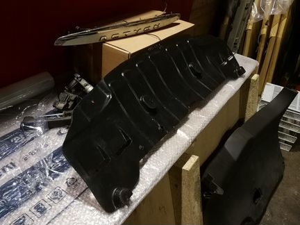 Kia Ceed JD защита бампера нижняя дефлектор