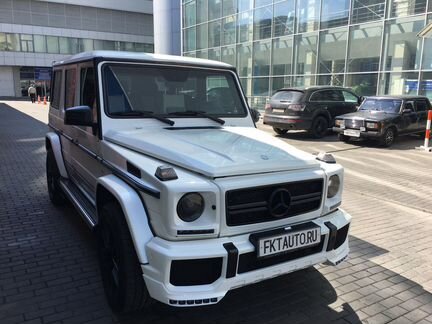 Фара Mercedes G-Class W463 2008-2018 чёрные