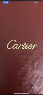 Коробка 12x12 под украшение Cartier