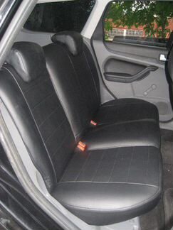 Модельные чехлы Форд Фокус 2 из экокожи