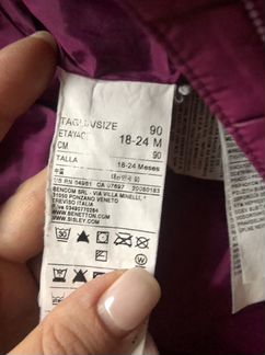 Куртка benetton пуховик