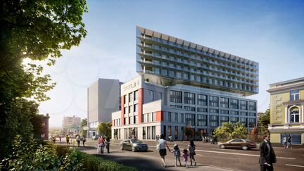 1-к апартаменты, 59.1 м², 5/12 эт.